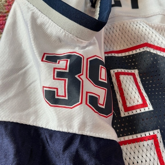 Boys Kids Laurence Maroney New England Patriots NFL Football Reebok Jersey - Picture 5 of 8